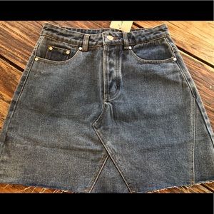 NWT etophe studios size sm denim skirt